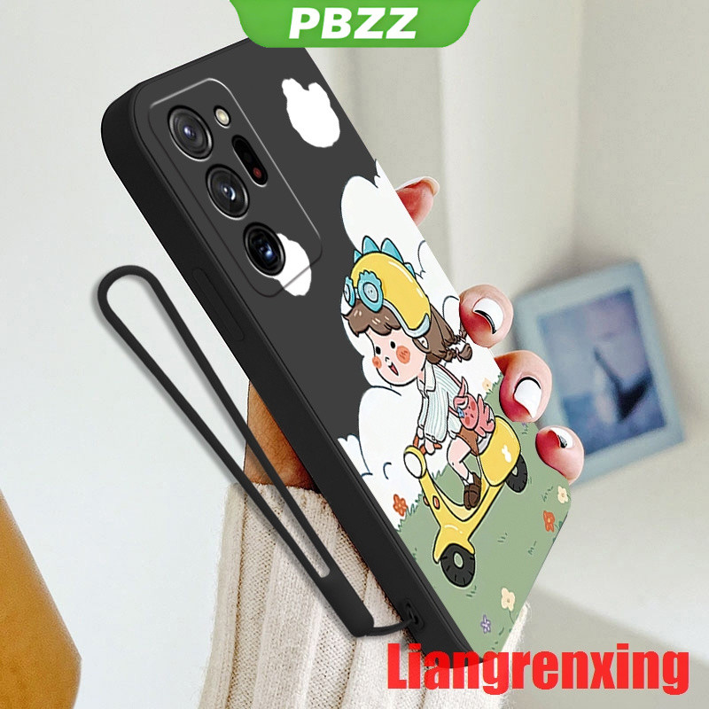 ốp lưng  samsung note 20 ultra samsung note20 Ốp Điện Thoại Silicone Mềm Chống Sốc Cho samsung note 20 ultra note 20 / 20 YTMTN01 viền vuông cute