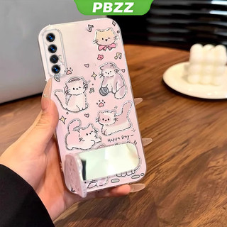 Ốp Lưng Cho oppo reno 3 pro oppo reno 3 Vỏ Điện Thoại Vỏ Mềm Bảo Vệ Silicon Chống Sốc Trong Suốt Thiết Kế Mới Thẩm Mỹ PHIM HOẠT HÌNH CAT Có Giá Đỡ TYYMZJ01
