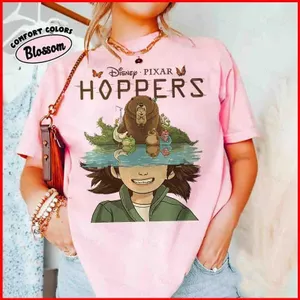 GC1 Hoppers 220g Áo thun cotton dày Mabel Anime Lover Quà tặng sinh nhật cho Otaku Friend GC1