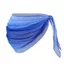 Đầm đi biển GIL, Chất liệu voan Áo tắm dài ngắn Coverups, Màu trơn Sheer Vải Gradient Màu thoáng khí Nhanh khô Sarong Bikini Cover