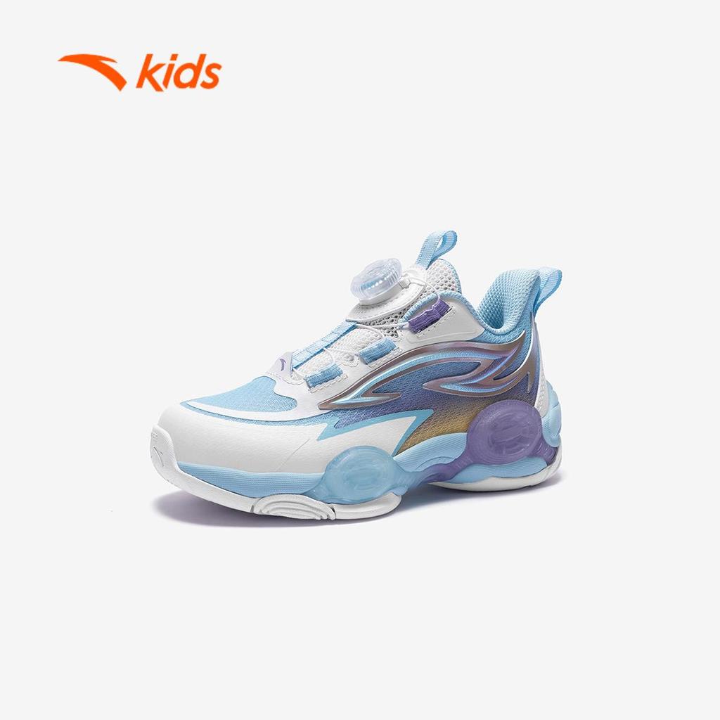 ANTA Kids Giày Bóng Rổ Bé Trai Unique Shape Bám Sàn, Chống Trượt, Êm Nhẹ, Thoáng Khí 3126B9954