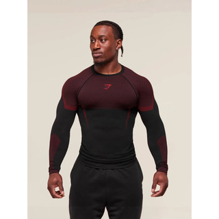 Gymshark Áo Thun Thể Thao Nam Căng Bóng, Thoáng Khí - Phù Hợp Tập Gym và Chạy Bộ