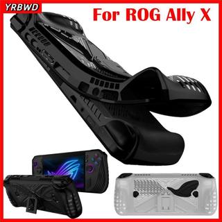 Vỏ máy chơi Game YRBWD, có chân đế bảo vệ cầm tay chơi Game TPU, Vỏ máy chủ mềm chống trầy xước tiện dụng cho ASUS ROG Ally X 2024
