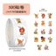 500 Chiếc Twinkle Twinkle Ngoại Vi Cuộn Dán Tay Tài Khoản Dán Trang Trí Chai Nước Niêm Phong Xe Dán Băng Dính Quà Tặng Sinh Nhật
