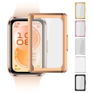 Ốp bảo vệ TPU mạ mềm + phim full trong suốt cho Huawei Band 11 Pro/Band 11