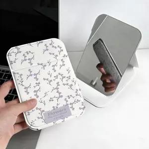 Hoa tím Gương Trang Điểm Gập Đa Năng, Phù Hợp Dùng Văn Phòng Du Lịch