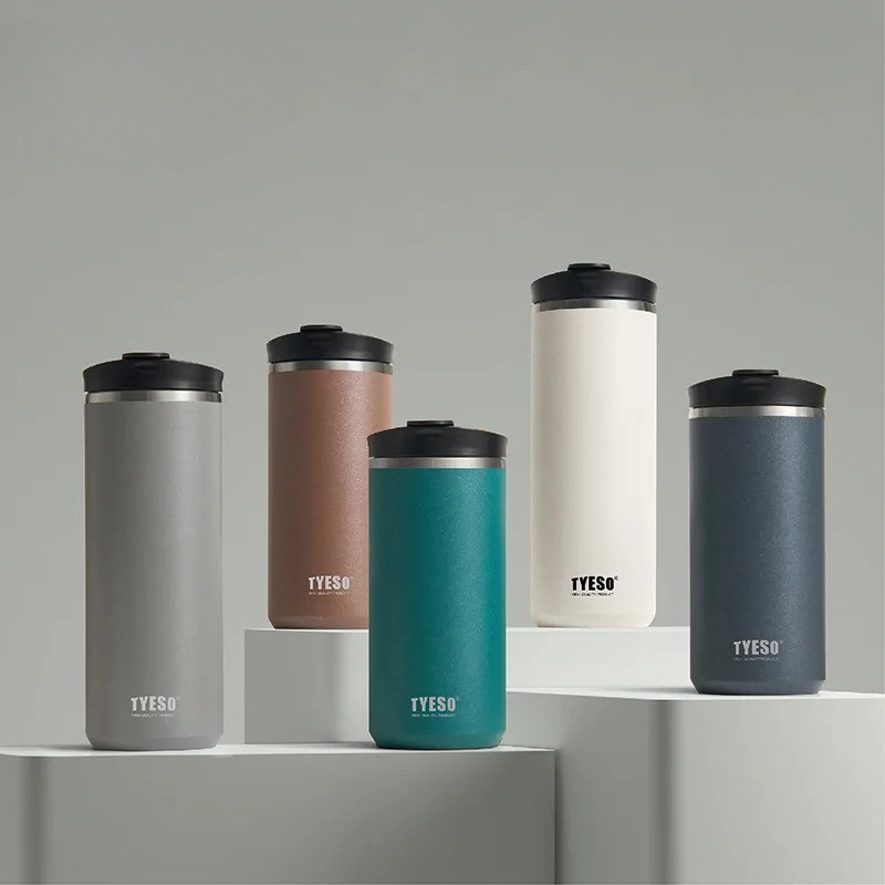 Báo Chí Pháp Cốc Du Lịch Thép Không Gỉ 304 Di Động Lạnh Pha Cà Phê Máy Pha Trà Infuser Hai Tường Cách Nhiệt Nhiệt