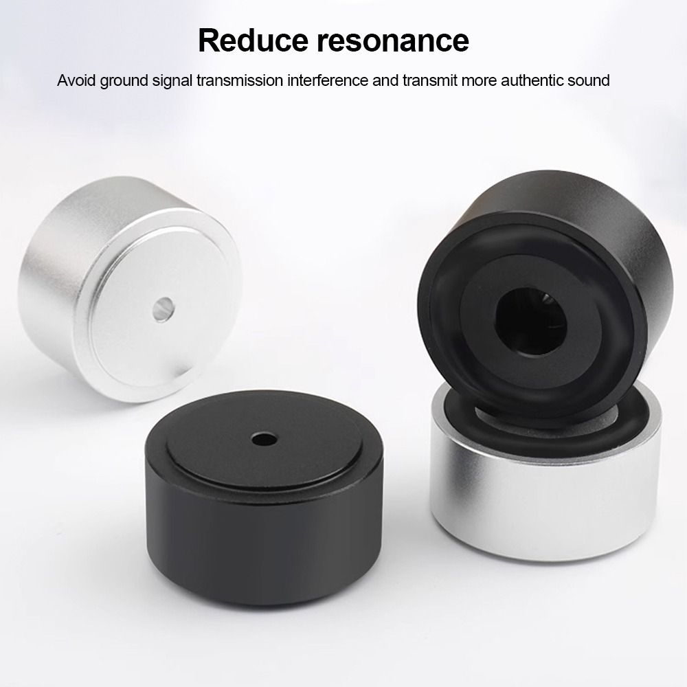 MISUPS 1 / 4 Chân đế loa, Chân đế cách ly bằng hợp kim nhôm, Chân đế khuếch đại HIFI chống sốc bền bỉ cho loa Bộ khuếch đại CD | BigBuy360 - bigbuy360.vn