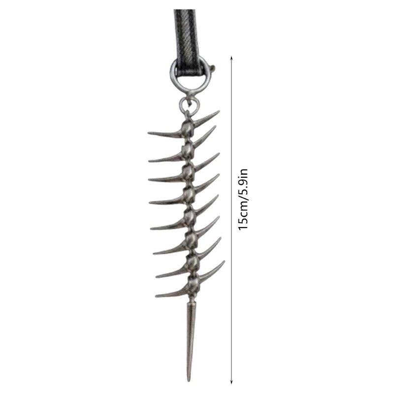 Cinna Độc Đáo Phong Cách Xương Cá Dây Xích Quần Jean Thực Tế Hợp Kim Kẽm Phụ Kiện Trang Trí Thời Trang Lý Tưởng Cho Thường Ngày Và Trang Phục Lo