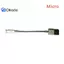 Cáp Micro USB Type C 10cm Sạc Nhanh Ngắn Cho Điện Thoại Dây Dữ Liệu USB Dây Chuyển Đổi USB Đẹp