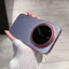 Dành Cho xiaomi 17Ultra Màu May Mắn Series Vòng Tròn Đỏ Trong Suốt Từ Tính Ốp Lưng Điện Thoại 17promax