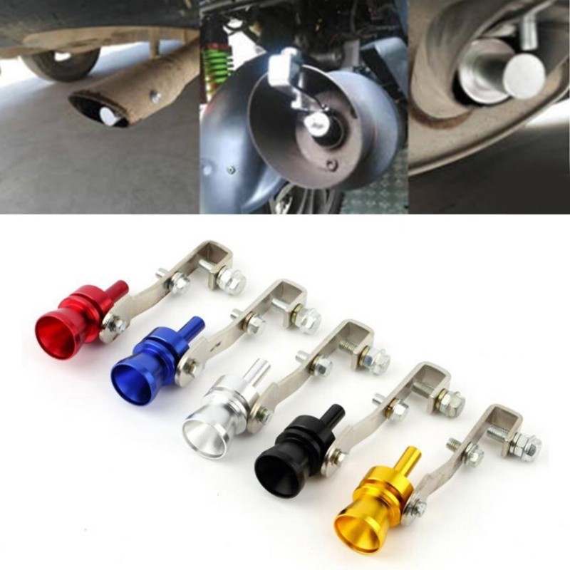 Phụ kiện trang trí ống pô còi xe hơi cao cấp Còi Gắn Ống Pô Xe Hơi،Lắp đặt dễ dàng kẹp،Làm đẹp cho ống xả xe hơi, xe máy