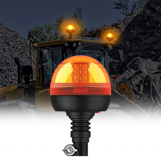 Đèn LED Xoay Cảnh Báo Cho John Deere Máy Kéo Xe Tải Nhấp Nháy Hổ Phách Linh Hoạt Khẩn Cấp Đèn Beacon Lâm Nghiệp