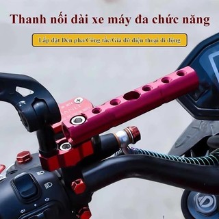 Thanh nối dài đa năng gắn kính chiếu hậu TOOLLY Thanh nối dài mở rộng đa năng cho xe máy nhôm CNC chất lượng cao