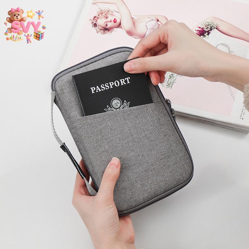 [SVY] RFID Bloing Ví đựng hộ chiếu chống nước Hộp đựng gia đình Hộp đựng du lịch cho những cuộc phiêu lưu an toàn