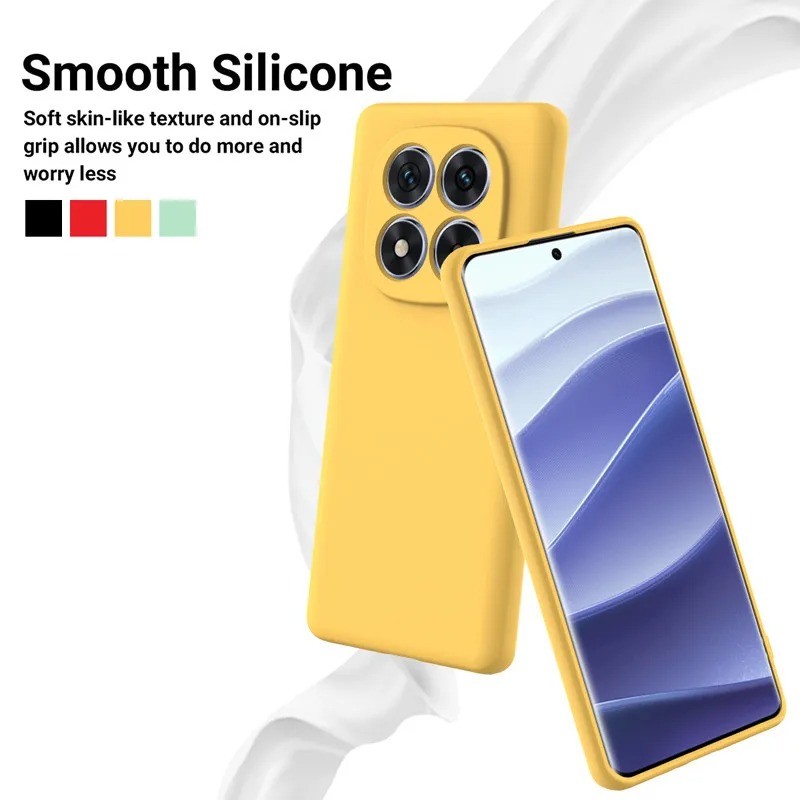 Ốp lưng mềm bằng silicon cho Redmi Note15R Note15 Pro Ốp điện thoại chống sốc siêu mỏng cho Redmi Note 15R 15 Pro + Pro 5G Vỏ bảo vệ TPU mềm lỏng