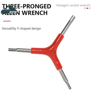 Cờ lê lục giác hình chữ Y dành cho xe đạp, kích thước đa năng 4/5/6 mm, tiện lợi trong bảo dưỡng