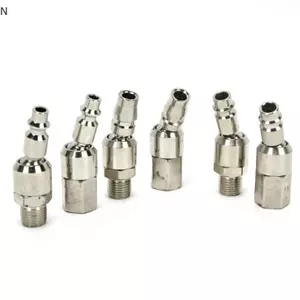 NS Air Dụng Cụ Phụ Kiện Xoay 360 Độ Đầu Nối Xoay Qui Cắm Adapter Đa Năng Ống Khí Phụ Kiện Sử Dụng Công Nghiệp NS