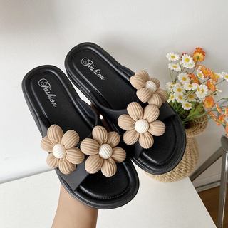 Dép đế dày thời trang nâng cao chống trượt Dép đi biển Dép nữ