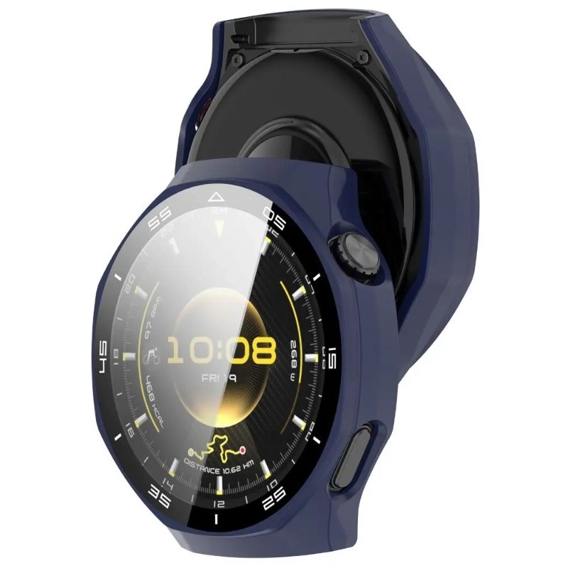 Ốp Bảo Vệ Có Màn Hình Kính Cường Lực Bảo Vệ 2 Trong 1 Cho Huawei Watch GT 6 Pro Ốp Lưng Cho Huawei Watch GT6Pro 46MM Vỏ Đồng Hồ Phụ Kiện