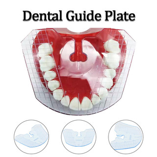 1 Tấm Hướng Dẫn Nha Khoa Răng Tấm Trong Suốt Chỉnh Nha Hỗ Trợ Đo Căn Chỉnh Răng
