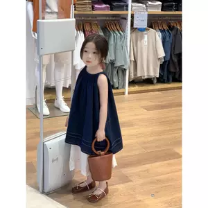 Váy Vest Bé Gái Váy Ren Rỗng Mùa Hè Hai Miếng Có Thể Mua Riêng Biệt 90-140 Size 6RIM