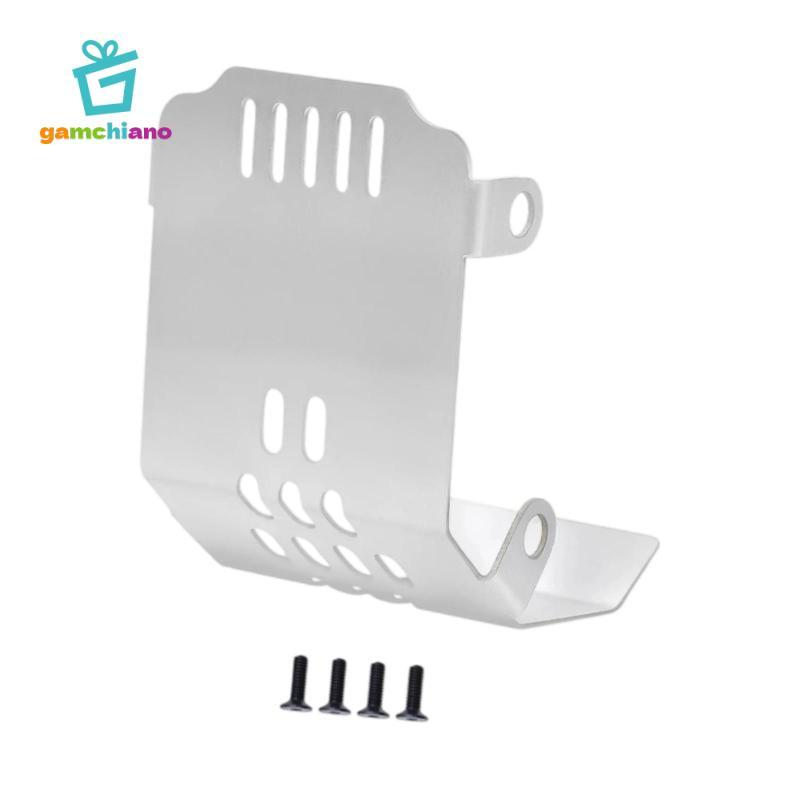 Gamchiano RC Xe Máy Giáp Bảo Vệ Nâng Cấp Một Phần Thép Không Gỉ Khung Xe Giáp Bảo Vệ Vỏ Servo Tấm Trượt Cho 1: 4 Promoto-mx