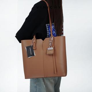 Túi xách nữ đeo vai VINICHY, tote dung tích lớn size 30cm HA853