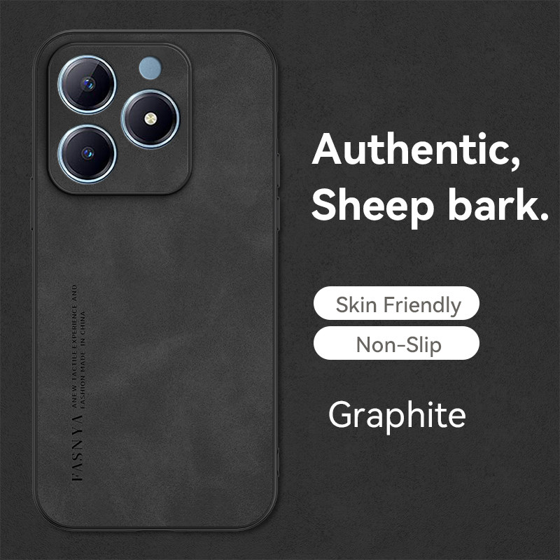 Ốp lưng Realme C65S Vỏ da cừu sang trọng cho Ốp điện thoại Realme C65S