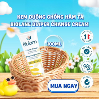 [DATE T10/2026]💙 KEM DƯỠNG CHỐNG HĂM TÃ - BIOLANE DIAPER CHANGE CREAM 50ML/100ML 💙