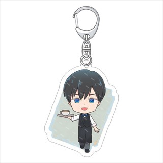 Tamon-kun Ima Docchi Anime Móc Khóa Kinoshita Utage Fukuhara Tamon Nam Móc Chìa Khóa Cho Nữ Hình Thời Trang Acrylic Mặt Dây Chuyền Quà Tặng