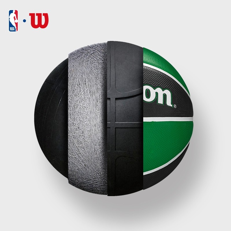 Wilson NBA Boston Celtics Team Tribute Bóng Rổ WTB1300XBBOS