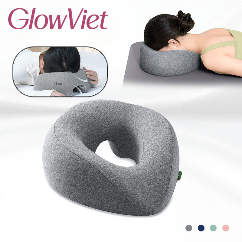 Face Down Gối Thở Công, Công thái học Memory Foam, Hỗ trợ massage mặt & cổ toàn diện, Cho Thẩm Mỹ Viện