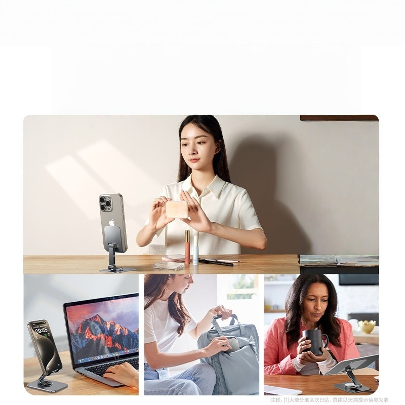 Giá dö diªn thoai, iPad, iPhone, máy tinhXu Hudngbang tablet hop kim nhóm chan xoay 360 gapgon