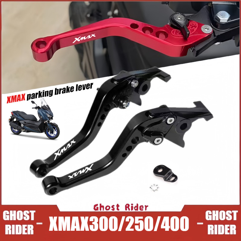 Dành Cho Xe YAMAHA XMAX300 XMAX250 XMAX125 XMAX400 Có Thể Điều Chỉnh Cần Phanh Ly Hợp Đòn Bẩy Đỗ Xe Phanh Có Khóa Đỗ Xe Nhôm CNC Phụ Kiện Sửa Đổi