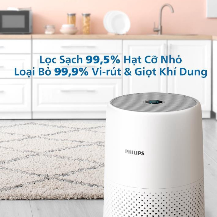 Máy lọc không khí Philips AC0850/20 - Diện tích 49m2 - Kết nối wifi - Bảo hành chính hãng 24 tháng