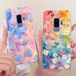 Dành Cho Samsung Galaxy S9 + S9 Mới Thanh Lịch Họa Tiết Mèo Vỏ Silicon Mềm TPU Vỏ Điện Thoại