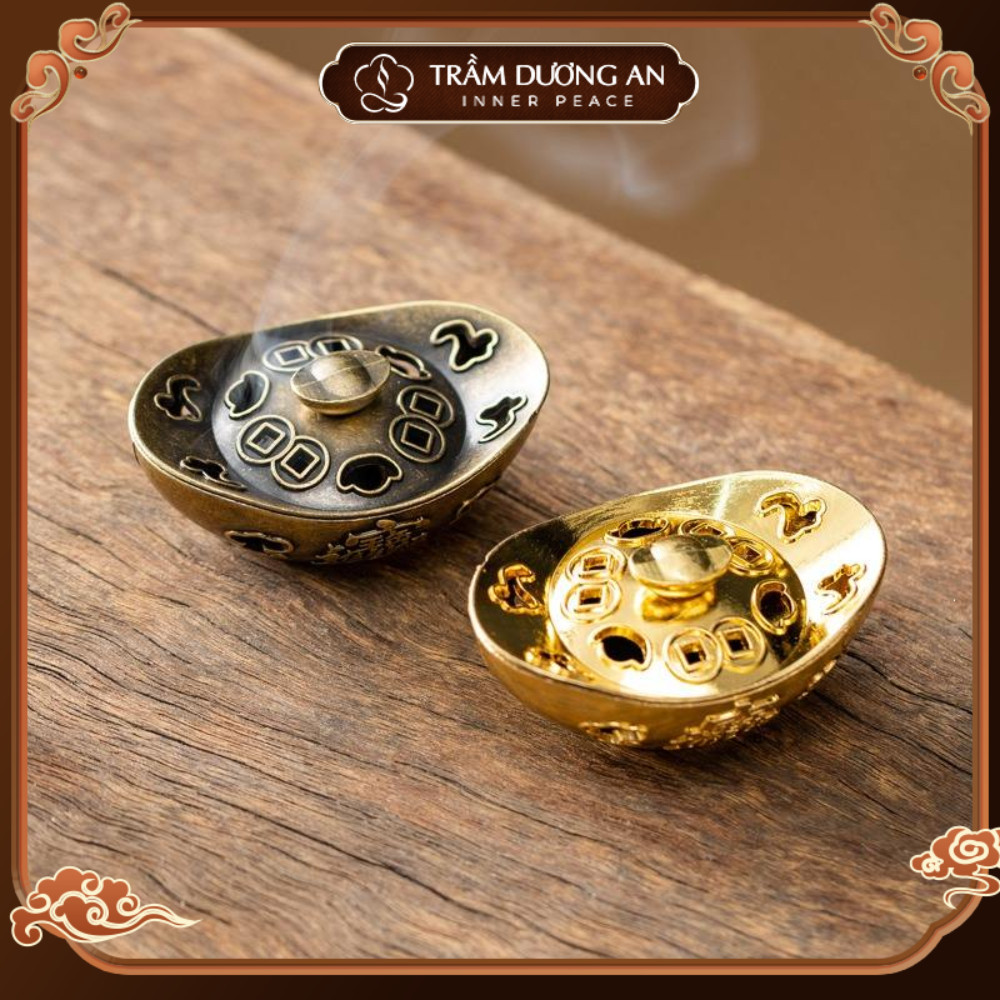 Lư hương nén vàng, Lư hương nén bạc, Lư hương may mắn và tài lộc