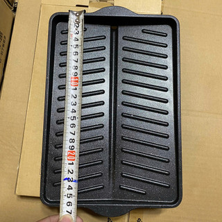 Chảo Nướng ECORAMIC PETIT Phù Hợp BBQ – Vân Chống Cháy 26x18cm