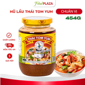 Gia Vị Lẩu Thái Tom Yum Hũ 454g, Chuẩn Vị Lẩu Thái Chua Cay, Thơm Ngon, Tiện Lợi