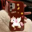Angel Pony cho trường hợp điện thoại 17 16pro iPhone 15 Jelly Case 14 13pro11 Bề mặt sáng