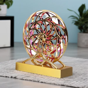 Newton Con Lắc Bên Trong Bên Ngoài Xoay Đôi Chuyển Đổi Trực Quan Di Chuyển Hoa Thiết Bị Chuyển Động Vĩnh Viễn Mô Hình Máy Tính Để Bàn Xoay Từ Xoay Dev