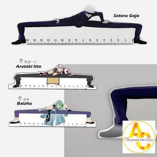 Ngộ nghĩnh Satoru Gojo Thước dài chân cai trị Anime Thước genshin Chân Thước Nhân Vật Hoạt Hình Thước