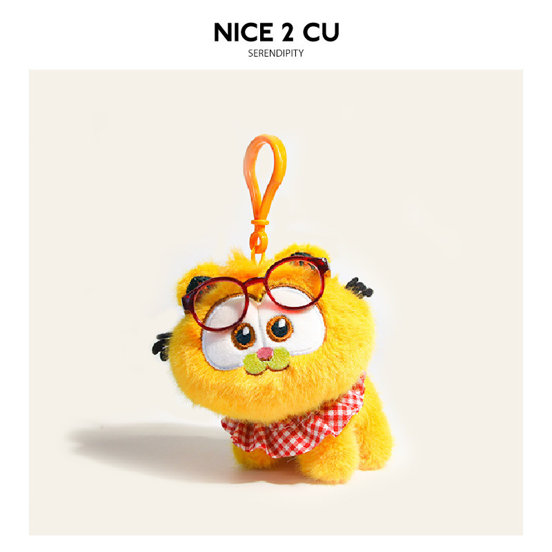 Đồ chơi nhồi bông búp bê Garfield nhỏ