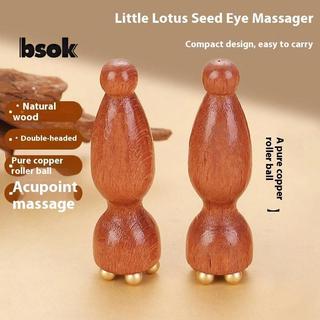 Trailblazer Brass Lotus Eye Massage Sti Facial Gua Sha Tool Dụng cụ cầm tay để thư giãn mắt và massage bấm huyệt kinh tuyến Mới