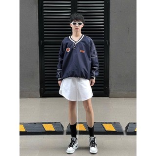 Áo Sweater Dù Cổ Tim Bóng Rổ Unisex 2 Lớp – In Lụa Số 02 – Form Rộng Basic Bigsize Cặp Đôi