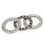 2 Bộ Vòng bi lực đẩy, Vòng bi lực đẩy máy bay nhẹ bằng thép không gỉ, Vòng bi máy bay OD 25mm ID 17mm cho Bafang BBS01 / BBS02 / BBSHD / G320 / M615 / G340 Động cơ truyền động giữa