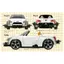 Tamiya Mini 4WD Racer Series No.81 – Daihatsu Copen RMZ (VS Chassis) Model 1808118081-000
