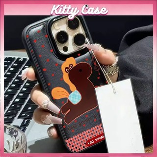 Ốp lưng iPhone 11/12/13/XR/14/15/16/17/7/XR Pro Max Plus cấu trúc khí nang họa tiết hình ảnh mèo hoạt hình quanh viền
