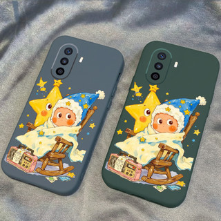 Dành Cho Huawei Y6 Y6P Y6S Y6 Pro Y7 Y7A Y7 PRO Y9 Y9 PRIME Y9S Huawei P30 Lite Vỏ Silicon Ngôi Sao Vàng Mềm Vỏ Điện Thoại Chống Sốc